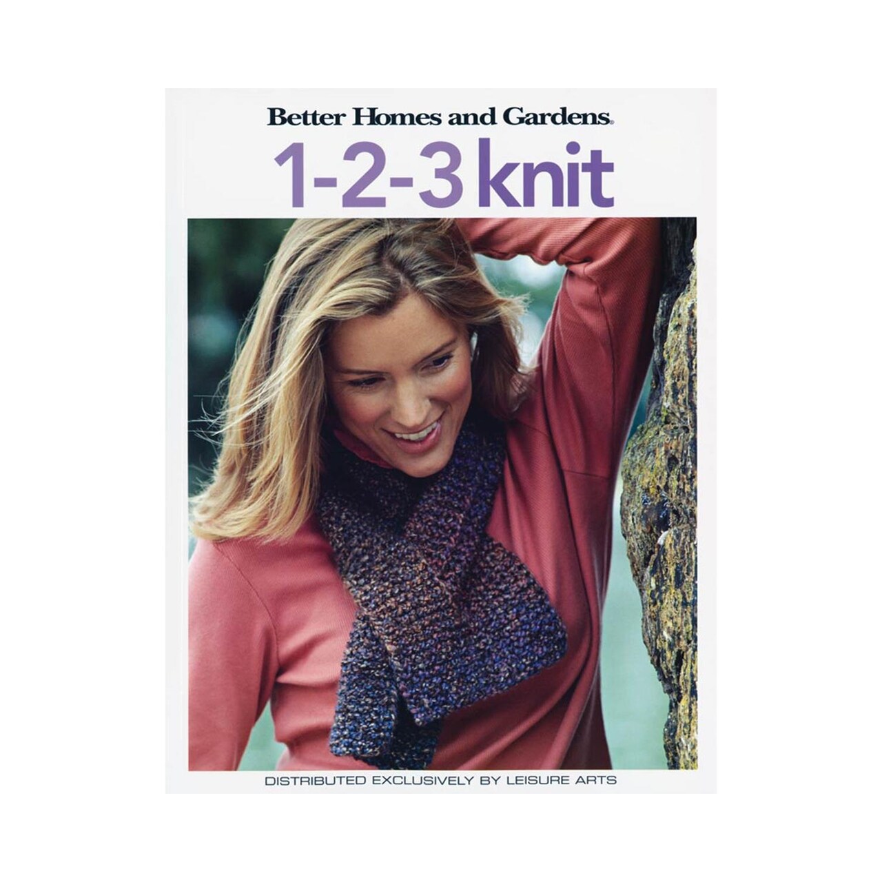 Leisure Arts BHG 1-2-3 Knitting Book – Step-by-Step Pattern Guide with Stitch Techniques, Instructions, and Creative Knitting Patterns for DIY Handmade Items